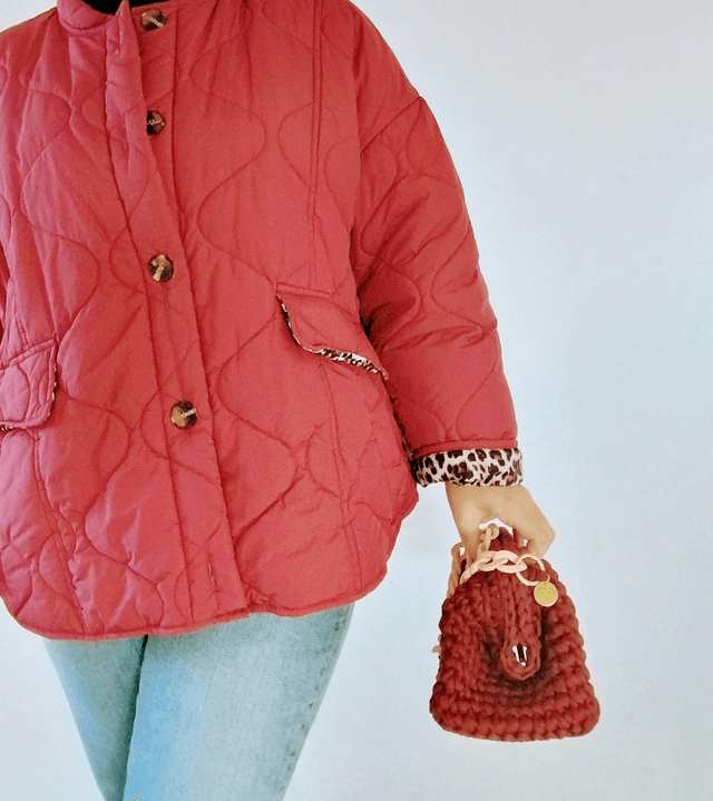 Sac Palma anse acrylique 